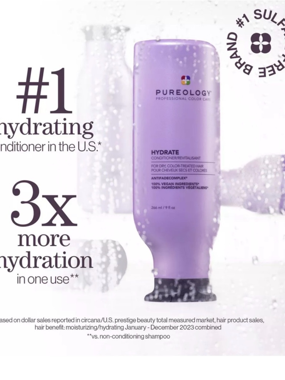Pureology Hydrate Shampoo & Conditioner SET BRAND NEW - Picture 12 of 13